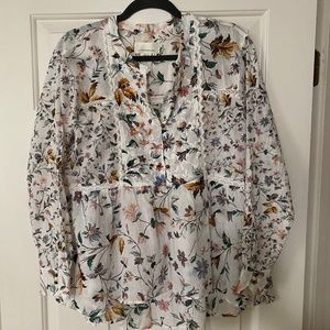 Anthropologie floral top